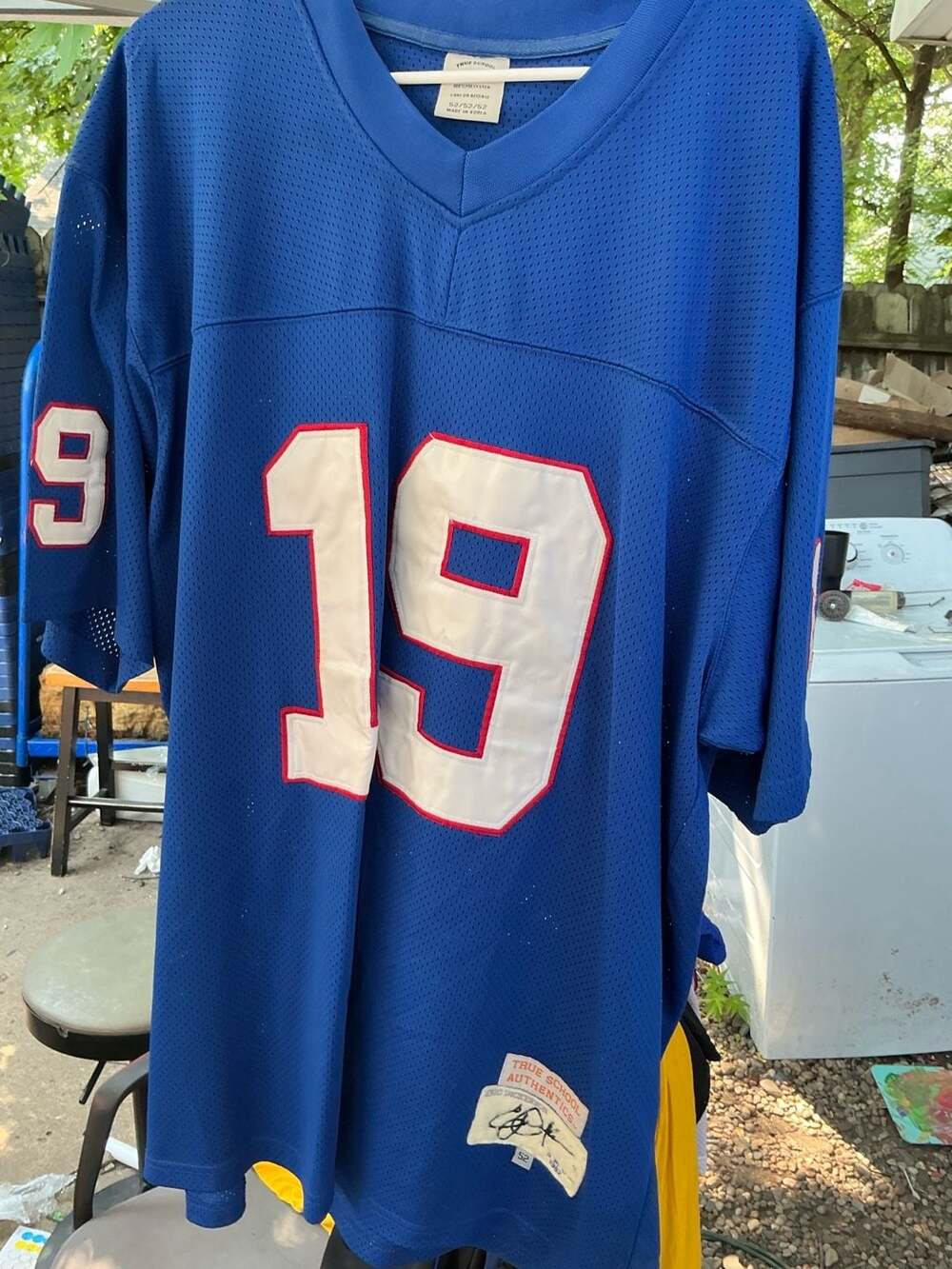 True School Authentics SMU Eric Dickerson #19 Football Jersey